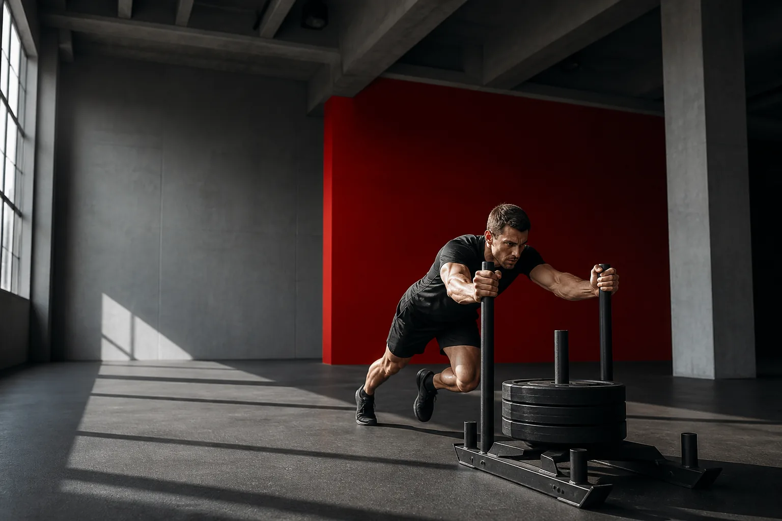 Training in een sportschool
